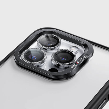 Apple iPhone 14 Pro Max Casebang Gem Kamera Lens Koruyucu Gümüş