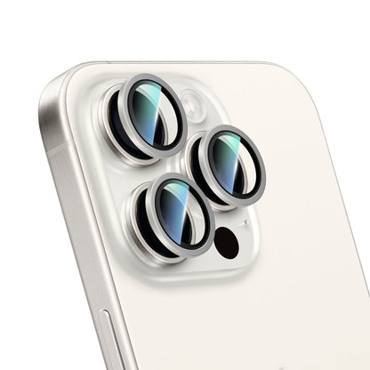 Apple iPhone 14 Pro Max CaseWorld Alloy Serisi Oleofobik Anti Reflective Kamera Lens Koruyucu Gold