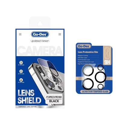 Apple iPhone 14 Pro Max Go Des Lens Shield CL-14 Kamera Lens Koruyucu Renksiz