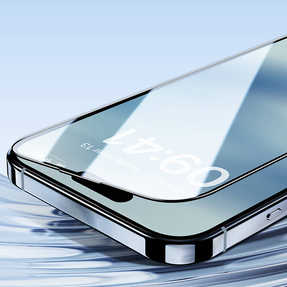 Apple iPhone 14 Pro Max Hidrofobik Ve Oleofobik Özellikli Benks Air Shield Ekran Koruyucu 10&prime;lu Paket Şeffaf