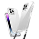Apple iPhone 14 Pro Max Kılıf Airbagli Takılabilir Askı Aparatlı Zore Snap Silikon Kapak