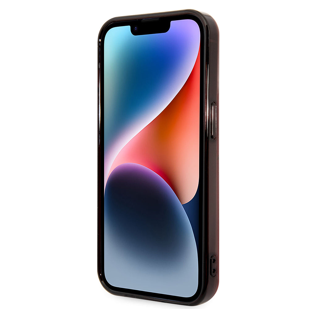 Apple iPhone 14 Pro Max Kılıf Ferrari Orjinal Lisanslı Baskı Logolu Çimen Desenli Kapak Sarı