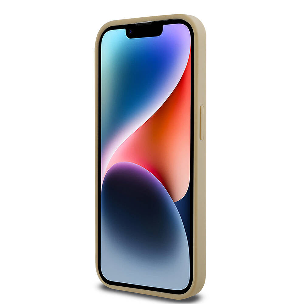 Apple iPhone 14 Pro Max Kılıf Karl Lagerfeld Orjinal Lisanslı M-safe Şarj Özellikli KL Yazılı Hot Stamp Kapak Siyah