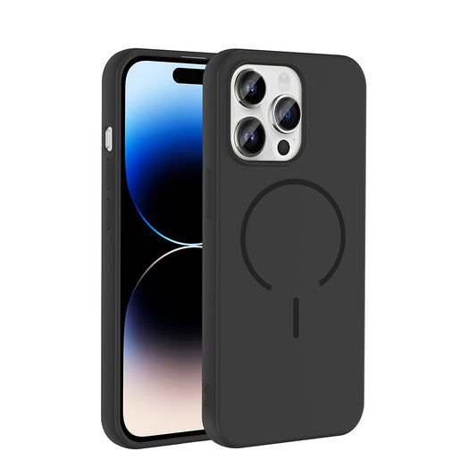 Apple iPhone 14 Pro Max Kılıf M-safe Şarj Özellikli Zore Meta Kapak