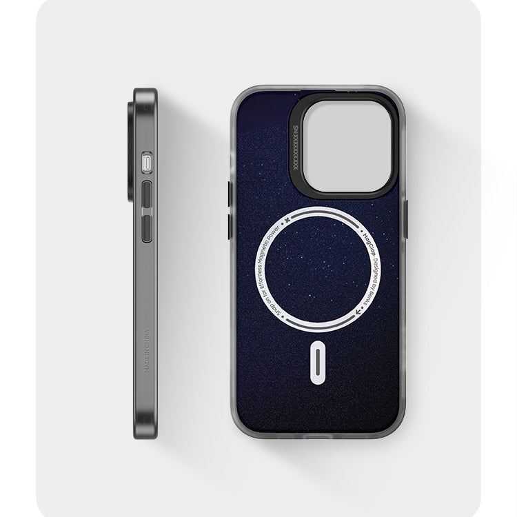 Apple iPhone 14 Pro Max Kılıf M-safe Şarj Özellikli Benks Casebang Explore Kapak Beyaz