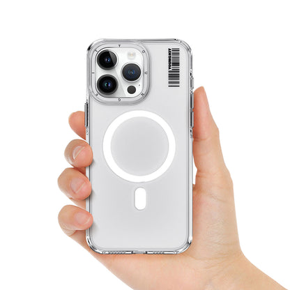 Apple iPhone 14 Pro Max Kılıf M-safe Şarj Özellikli Şeffaf Youngkit Crystal Shield Serisi Kapak Renksiz