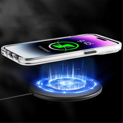 Apple iPhone 14 Pro Max Kılıf M-safe Şarj Özellikli Youngkit Play Rabbit Serisi Kapak Kırmızı