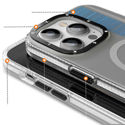 Apple iPhone 14 Pro Max Kılıf M-safe Şarj Özellikli Youngkit Pure Serisi Kapak Pembe