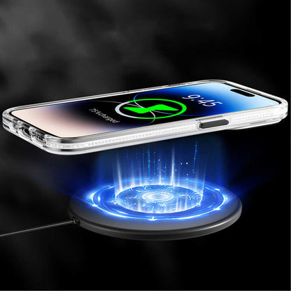 Apple iPhone 14 Pro Max Kılıf M-safe Şarj Özellikli Youngkit Water-Ink Serisi Kapak Siyah