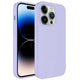 Apple iPhone 14 Pro Max Kılıf M-safe Wireless Şarj Özellikli Pastel Renk Silikon Zore Plas Kapak