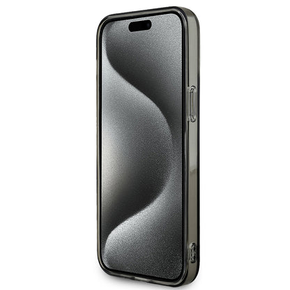 Apple iPhone 14 Pro Max Kılıf Mercedes Benz Orjinal Lisanslı New Urban 3 Sert PC Paralel Çizgi Desenli Kapak Beyaz