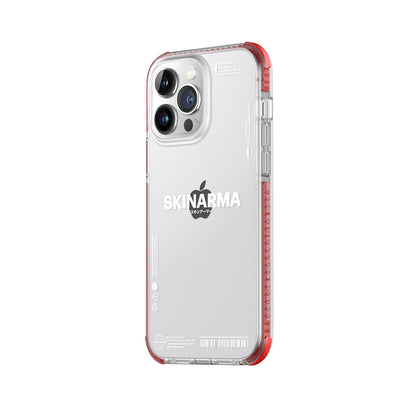 Apple iPhone 14 Pro Max Kılıf SkinArma Şeffaf Airbag Tasarımlı Iro Kapak Kırmızı