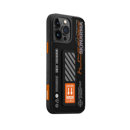 Apple iPhone 14 Pro Max Kılıf SkinArma Standlı Deri Görünümlü Shingoki Kapak Mor