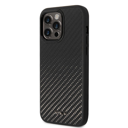 Apple iPhone 14 Pro Max Kılıf TUMI Hakiki Alüminyum Dizayn Kapak Siyah