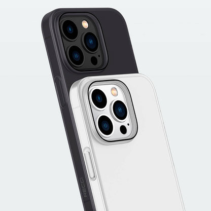 Apple iPhone 14 Pro Max Kılıf Ultra İnce Mat PC Arka Yüzey Recci Elite Serisi Kapak Beyaz