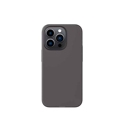 Apple iPhone 14 Pro Max Kılıf Ultra İnce Mat PC Arka Yüzey Recci Elite Serisi Kapak Gri