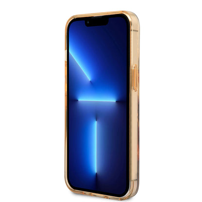 Apple iPhone 14 Pro Max Kılıf U.S. POLO ASSN. Renkli Ağaç Baskılı Dizayn Kapak Kırmızı