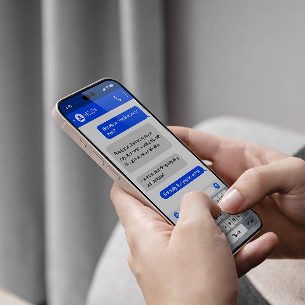 Apple iPhone 14 Pro Max Oleofobik Temperli Ultra HD Lisanslı Switcheasy Vetro 9H Cam Ekran Koruyucu Renksiz