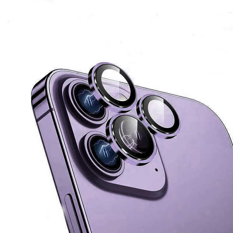 Apple iPhone 14 Pro Wiwu Lens Guard Metal Kamera Lens Koruyucu Colorful