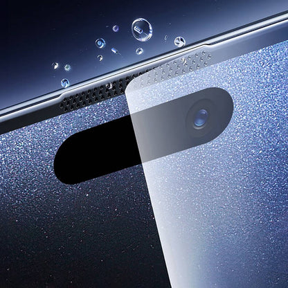 Apple iPhone 14 Pro Wiwu SQ-008 Oleofobik Easy Install Darbeye Karşı Dayanıklı Temperli Cam Ekran Koruyucu + Kolay Uygulama Aparatlı Siyah