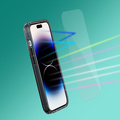 Apple iPhone 14 Pro Youngkit Antistatik Ve Antidust Kolay Uygulama Aparatlı Cam Ekran Koruyucu Renksiz