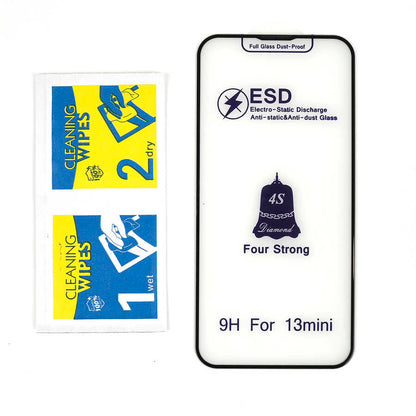 Apple iPhone 14 Pro Zore Rika Premium Temperli Cam Ekran Koruyucu Siyah