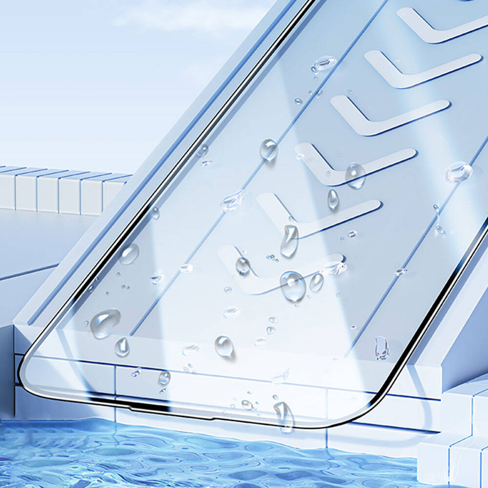 Apple iPhone 15 Benks V Pro Ultra Shield 0.3mm Ekran Koruyucu + Kolay Uygulama Aparatlı Siyah