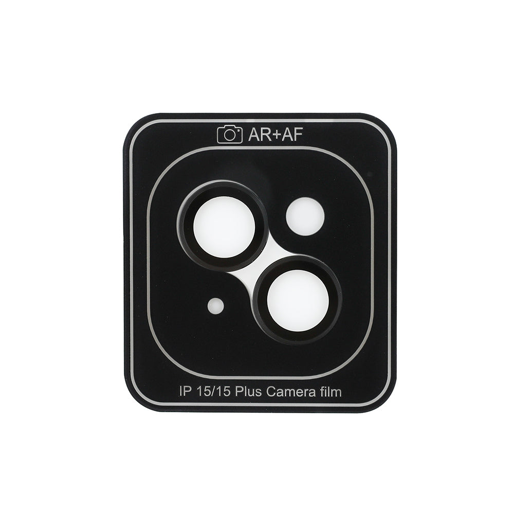 Apple iPhone 15 Guess Orjinal Lisanslı Metal Kamera Lens Koruyucu Gümüş