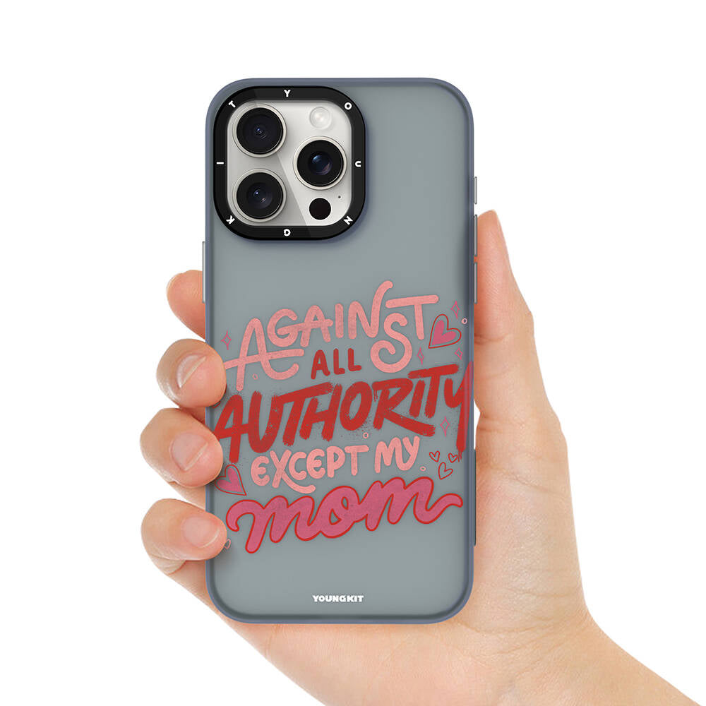 Apple iPhone 15 Kılıf Bethany Green Tasarımlı Youngkit Sweet Language Kapak Pembe