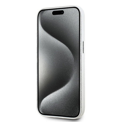 Apple iPhone 15 Kılıf Karl Lagerfeld Orjinal Lisanslı KL Yazılı Hotel Kapak Siyah