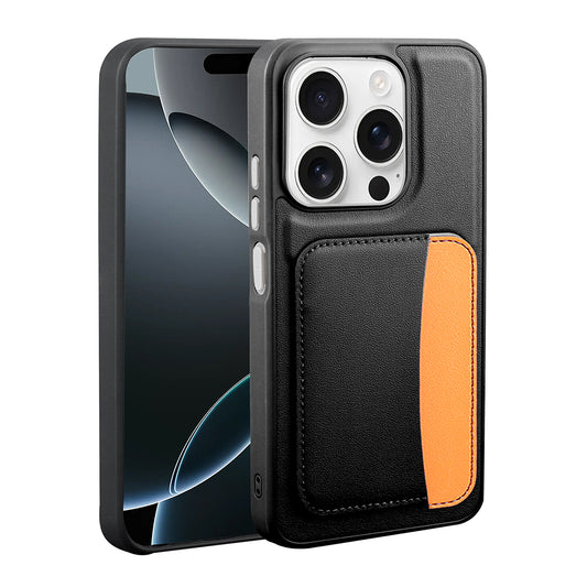 Apple iPhone 15 Kılıf Kartlıklı Zore X-Kart Silikon Kapak