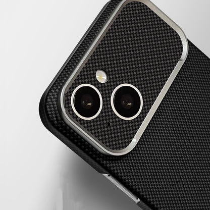 Apple iPhone 15 Kılıf M-Safe Şarj Özellikli Zore Paris Zerre Sert PC Kapak