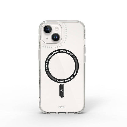 Apple iPhone 15 Kılıf M-safe Şarj Özellikli Wiwu Basic Color J Serisi Kapak Beyaz