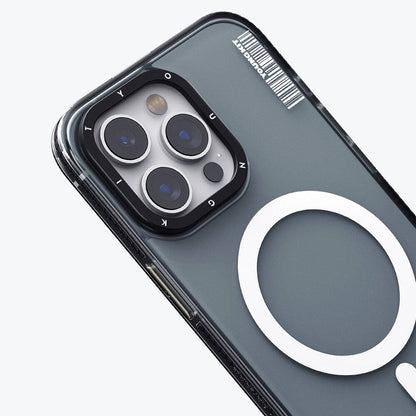 Apple iPhone 15 Kılıf M-safe Şarj Özellikli Youngkit Jiansha Serisi Kapak Mavi