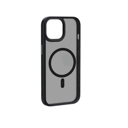 Apple iPhone 15 Kılıf Wiwu FGG-011 M-safe Şarj Özellikli Kamera Korumalı Kapak Siyah