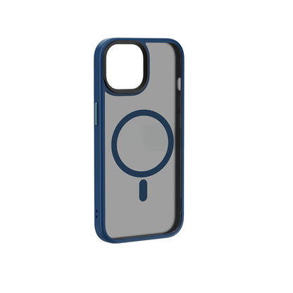 Apple iPhone 15 Kılıf Wiwu FGG-011 M-safe Şarj Özellikli Kamera Korumalı Kapak Siyah