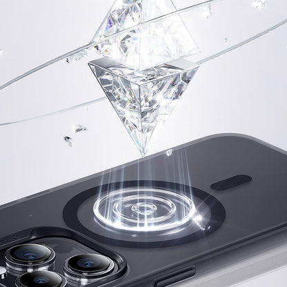 Apple iPhone 15 Plus Kılıf M-safe Şarj Özellikli Benks Lucid Armor Kapak Siyah