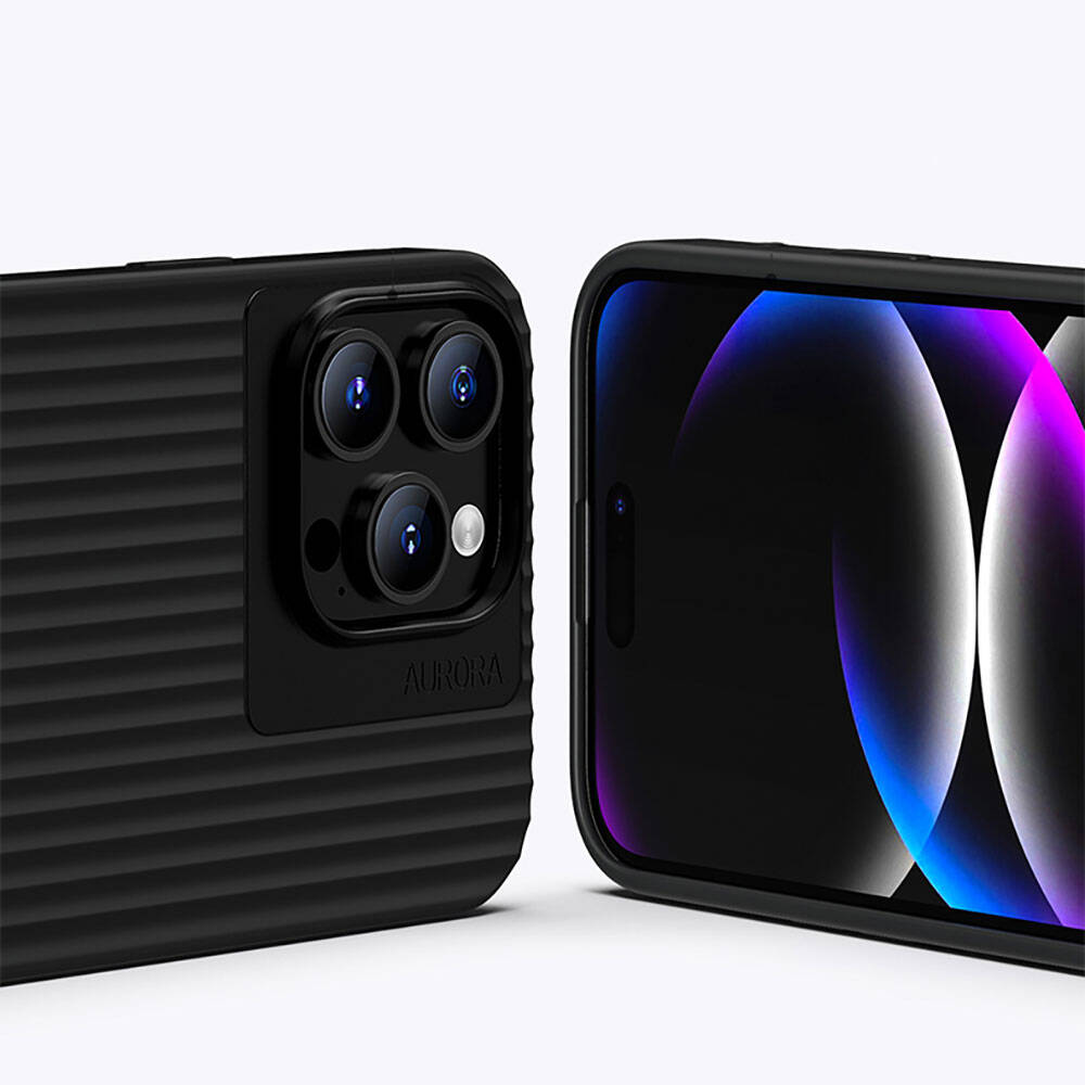 Apple iPhone 15 Plus Kılıf Recci Aurora Serisi M-safe Şarj Özellikli Kapak Beyaz