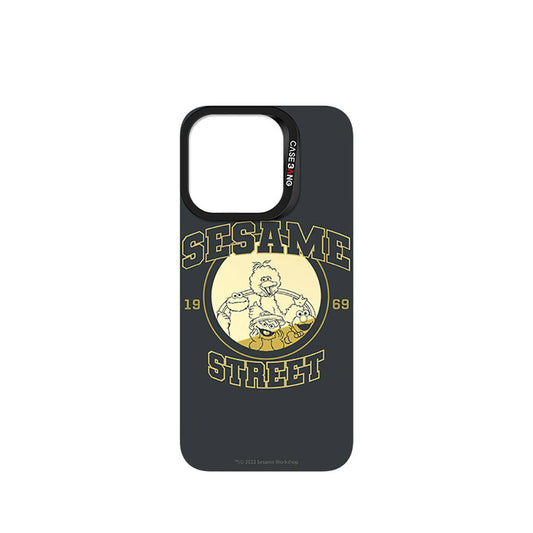 Apple iPhone 15 Plus M-safe Şarj Özellikli Casebang Sesame Street Serisi Mıknatıslı Arka Panel