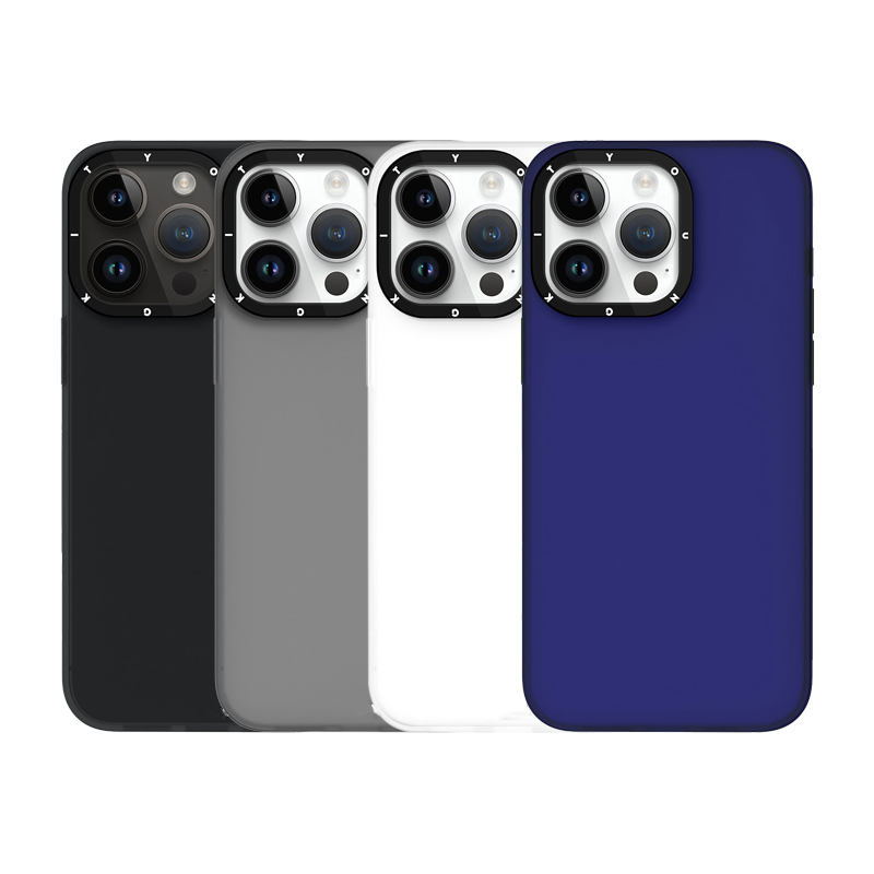 Apple iPhone 15 Pro Kılıf Buzlu Mat Tasarım Youngkit Hidden Sand Serisi Kapak Yeşil