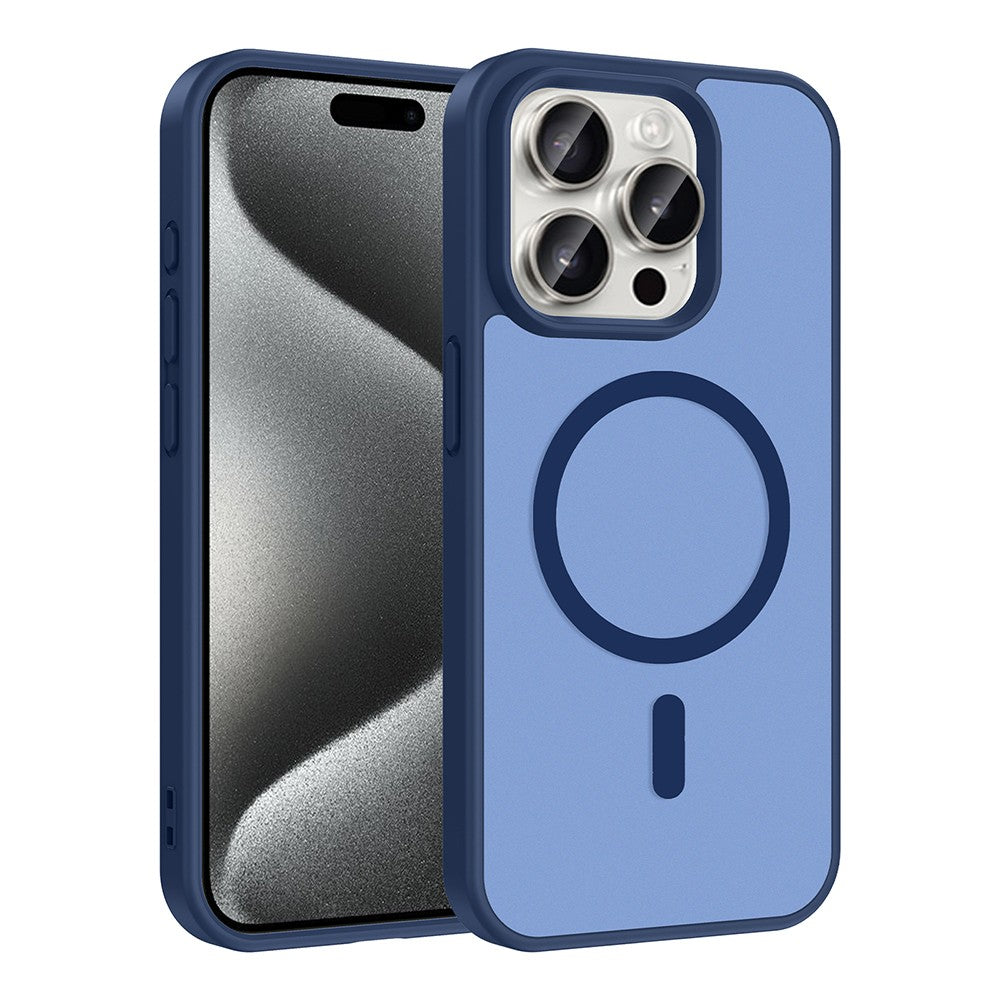 Apple iPhone 15 Pro Kılıf M-safe Şarj Özellikli Zore Babet Kapak