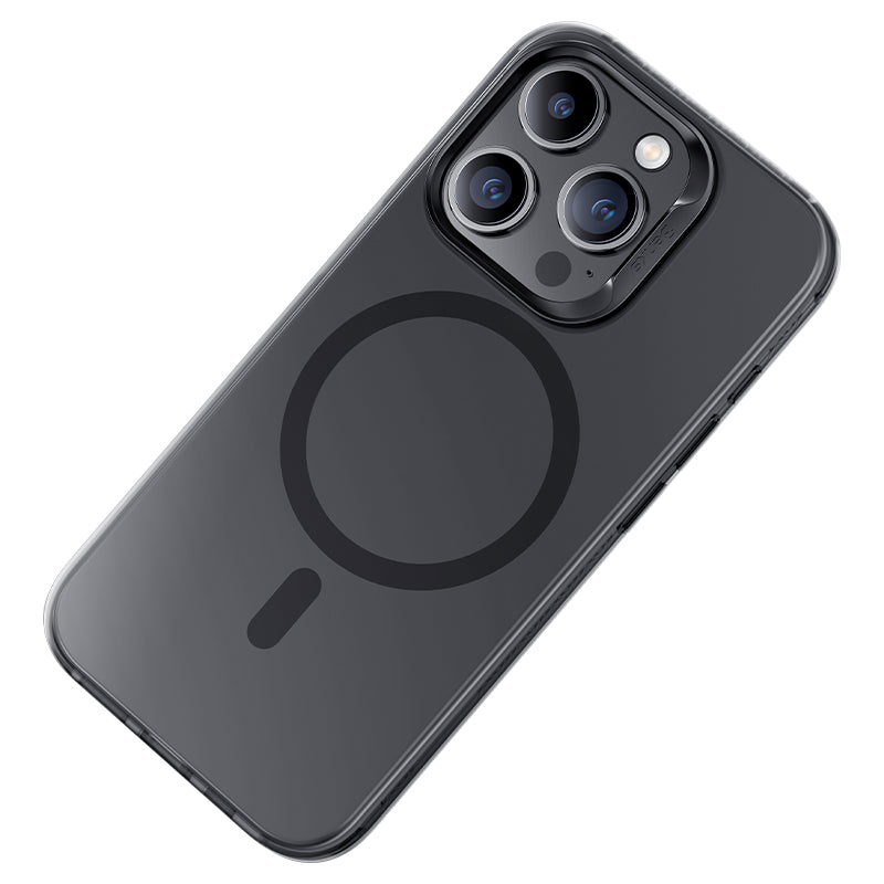 Apple iPhone 15 Pro Kılıf M-safe Şarj Özellikli Benks Lucid Armor Kapak Siyah