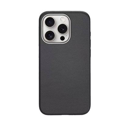 Apple iPhone 15 Pro Kılıf M-safe Şarj Özellikli PU Deri Zore Adora Kapak