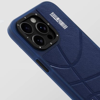 Apple iPhone 15 Pro Kılıf M-safe Şarj Özellikli Youngkit Backboard Serisi Leather Kapak Siyah