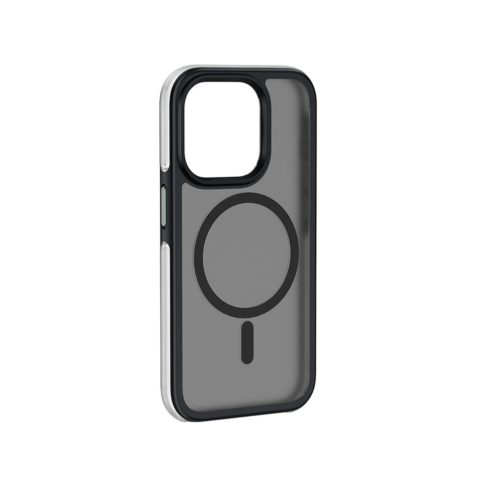 Apple iPhone 15 Pro Kılıf Wiwu ZKK-012 M-safe Şarj Özellikli Air Cushion Kapak Yeşil