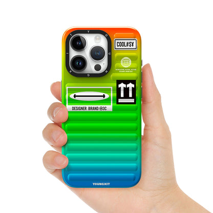 Apple iPhone 15 Pro Kılıf YoungKit The Secret Color Serisi Kapak Mor