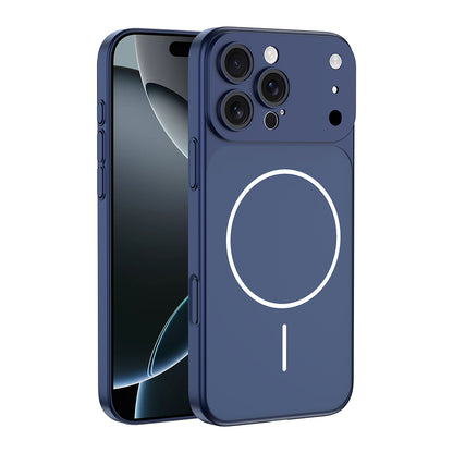Apple iPhone 15 Pro Kılıf Zore M-Safe Şarj Özellikli Kamera Korumalı Spark Kapak