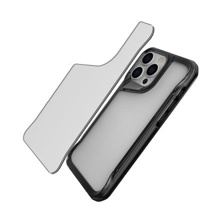 Apple iPhone 15 Pro Kılıf Zore T-Max Kapak Koyu Gri