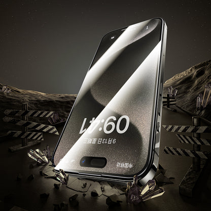 Apple iPhone 15 Pro Max Benks Arc Shield 3D Eğimli HD Parmak İzi Dirençli Ekran Koruyucu Siyah