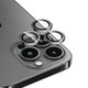 Apple iPhone 15 Pro Max Benks DR Safir Kamera Lens Koruyucu Gri